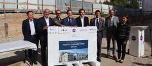 Le Groupe HomniCity et la Mairie de Valence posent la première pierre de la résidence services seniors Oh Activ à Valence