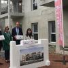 Pose de la 1ère Pierre de la Résidence services Senior Domitys à Charnay-lès-Mâcon