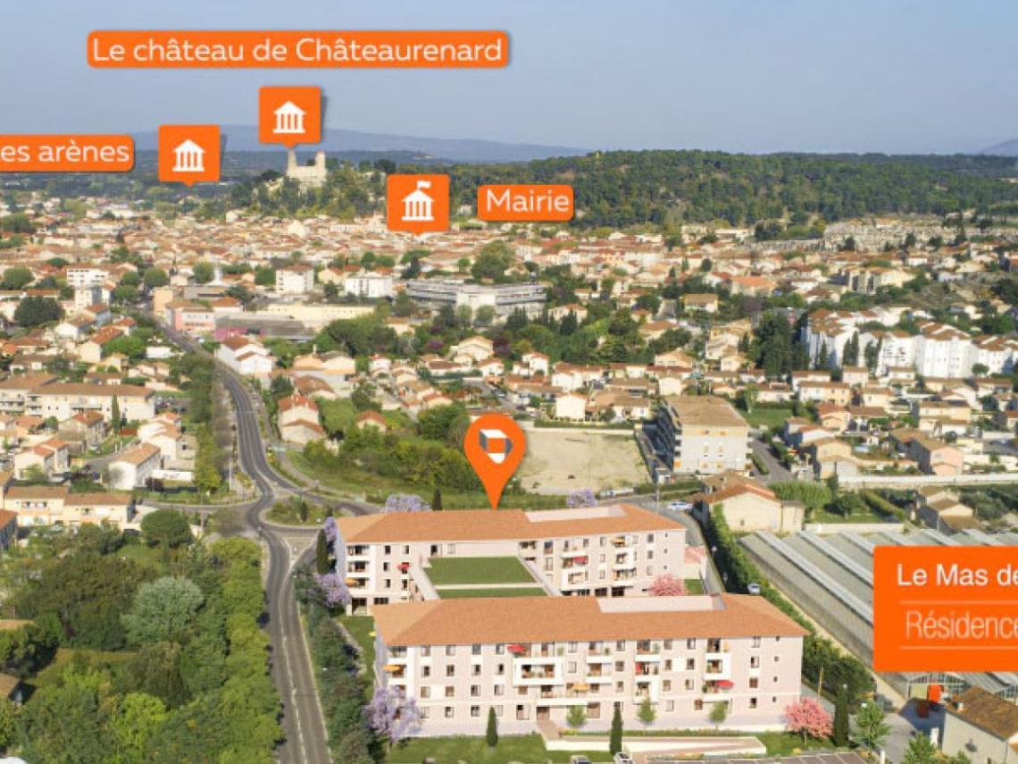 Résidence services Seniors Domitys L'Aubier de Tilia - CHÂTEAURENARD
