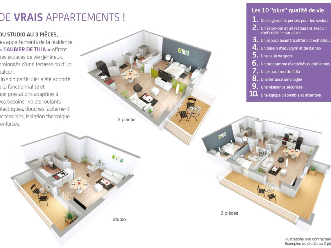 Résidence services Seniors Domitys L'Aubier de Tilia - CHÂTEAURENARD