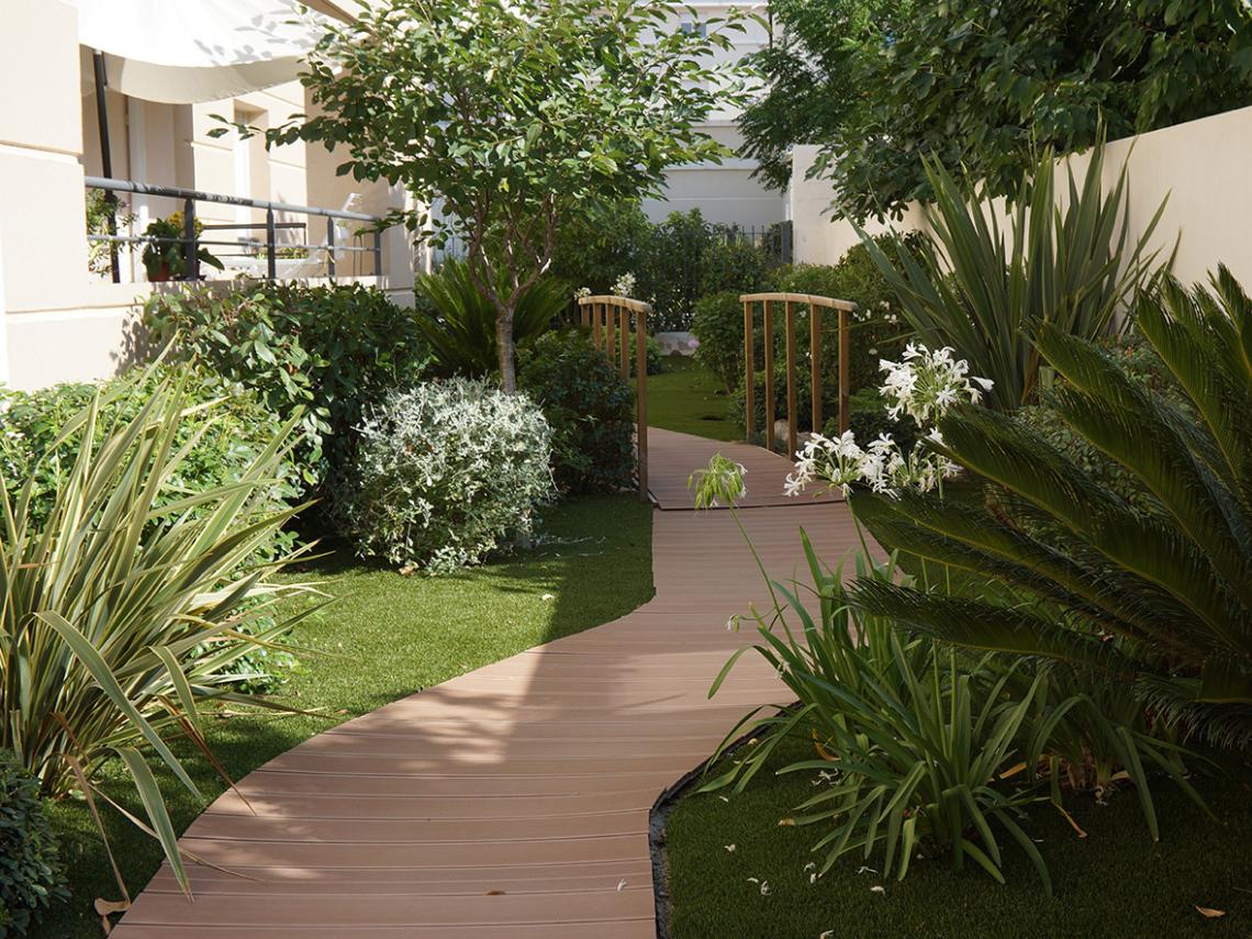 ARAMONS RESIDENCE SENIORS LES PALATINES : JARDIN