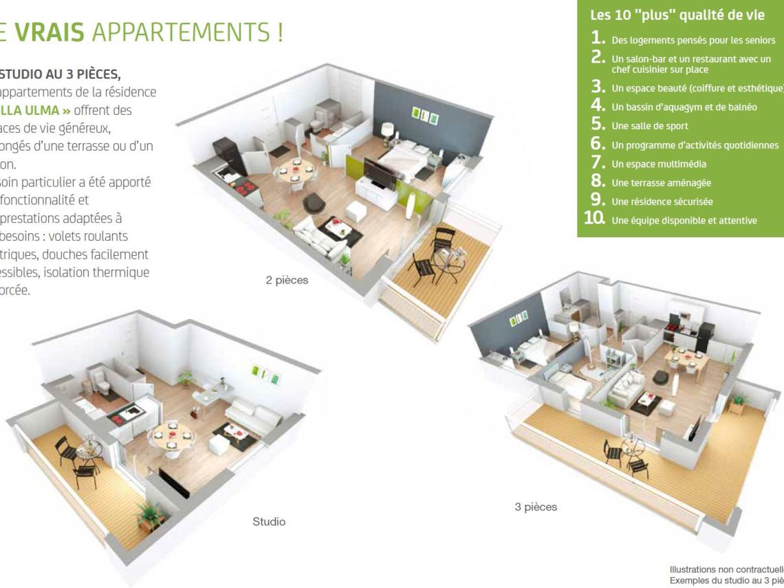 Résidence Senior Villa ULMA à LOMME 59160 - Spécial Investisseur sur LILLE