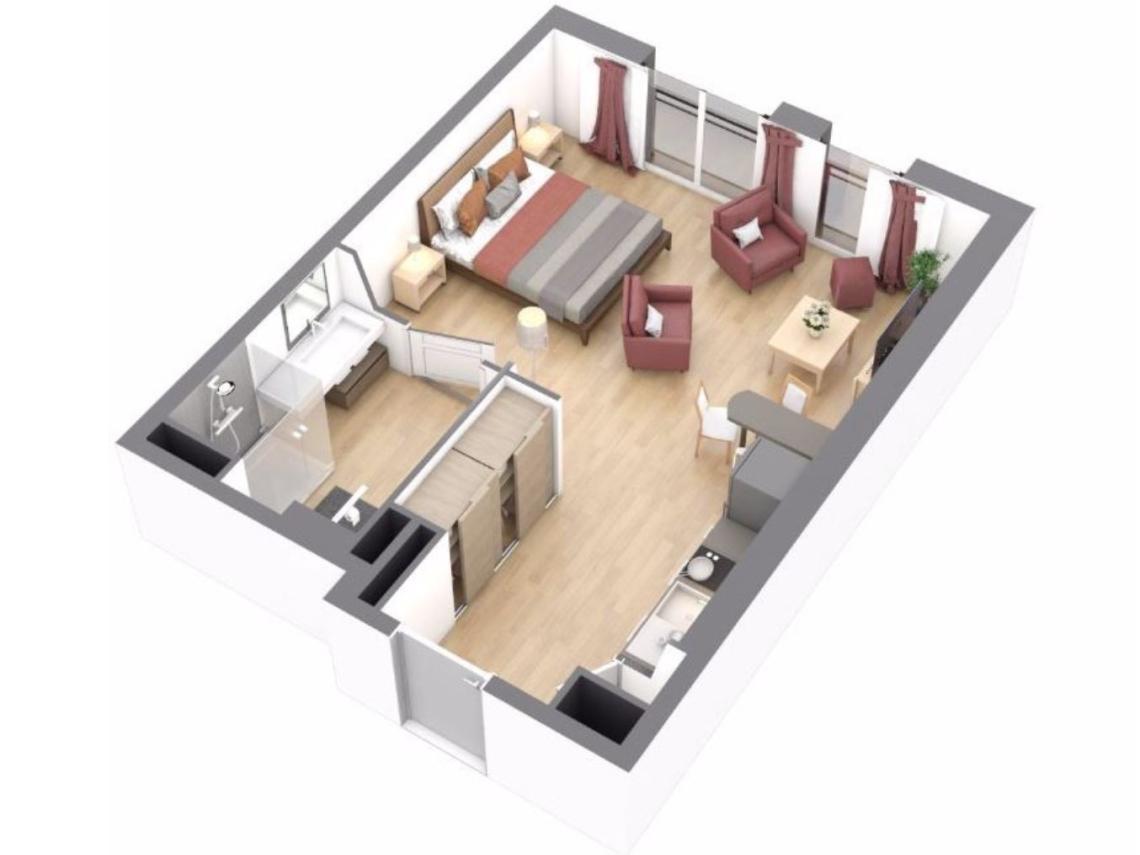 : Appartement Résidence Senior Elixir DREUX T1