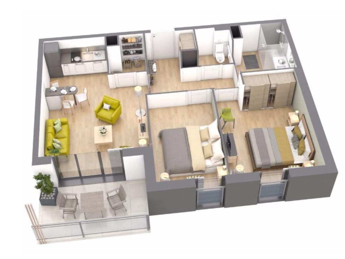 : Appartement Résidence Senior Elixir DREUX T3