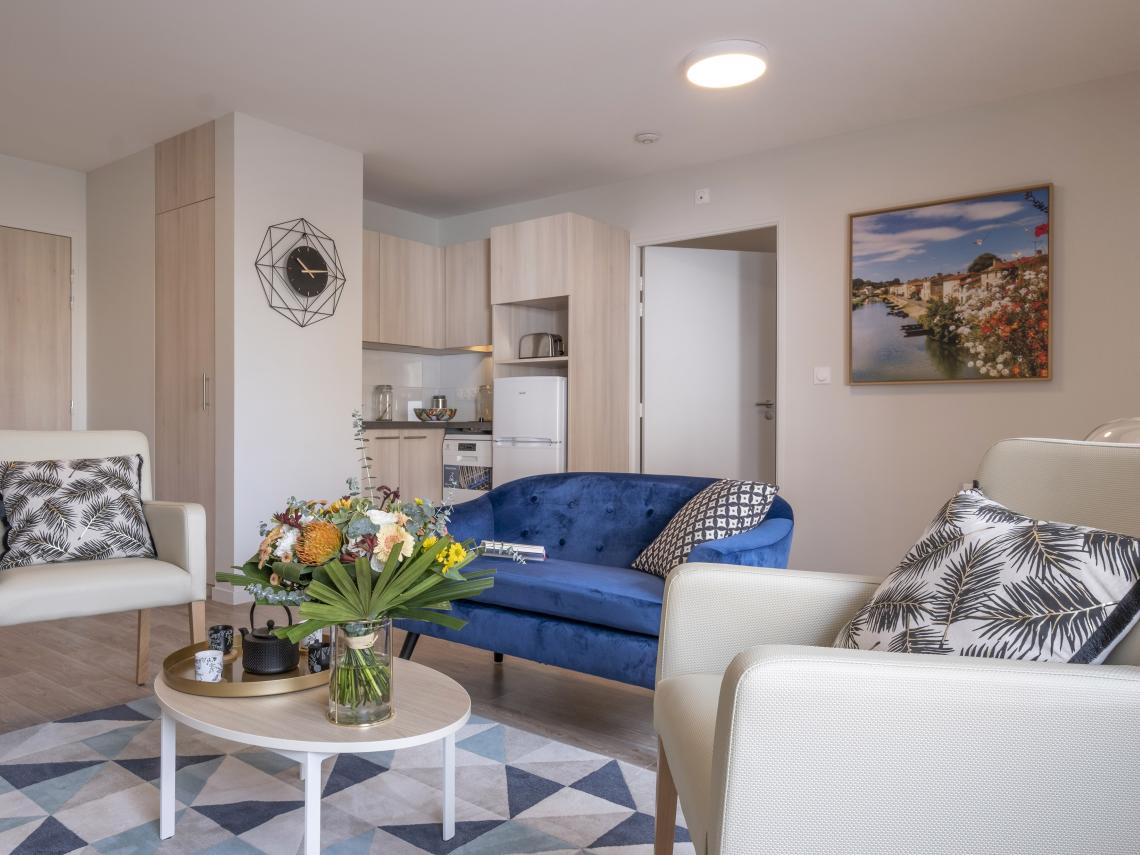 Résidence Seniors Les Girandières de Niort : Appartement deux pièces