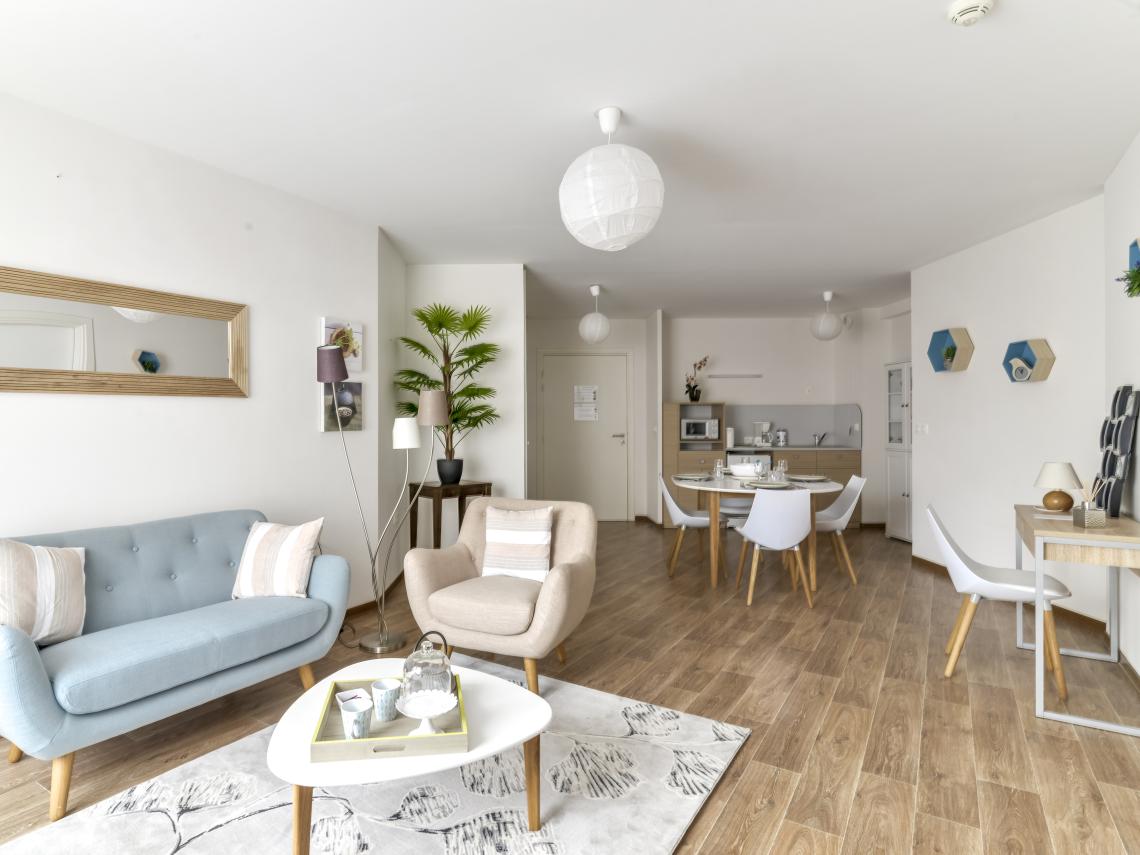 Résidence Senior Les Girandières de Valenciennes : Appartement deux pièces