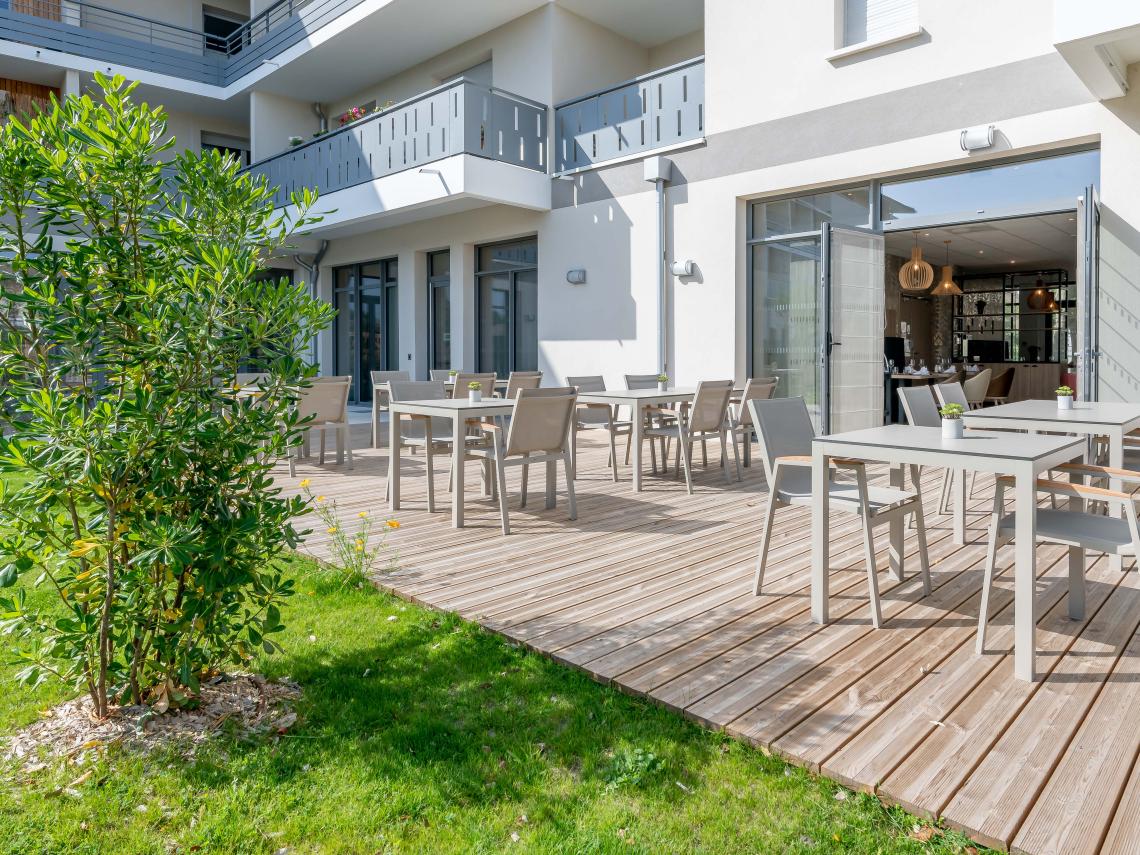 Résidence Seniors Les Girandières Audenge : Terrasse