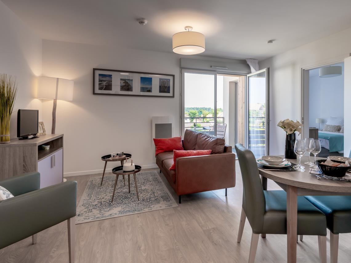 Résidence Seniors Les Girandières Audenge : Appartement deux pièces