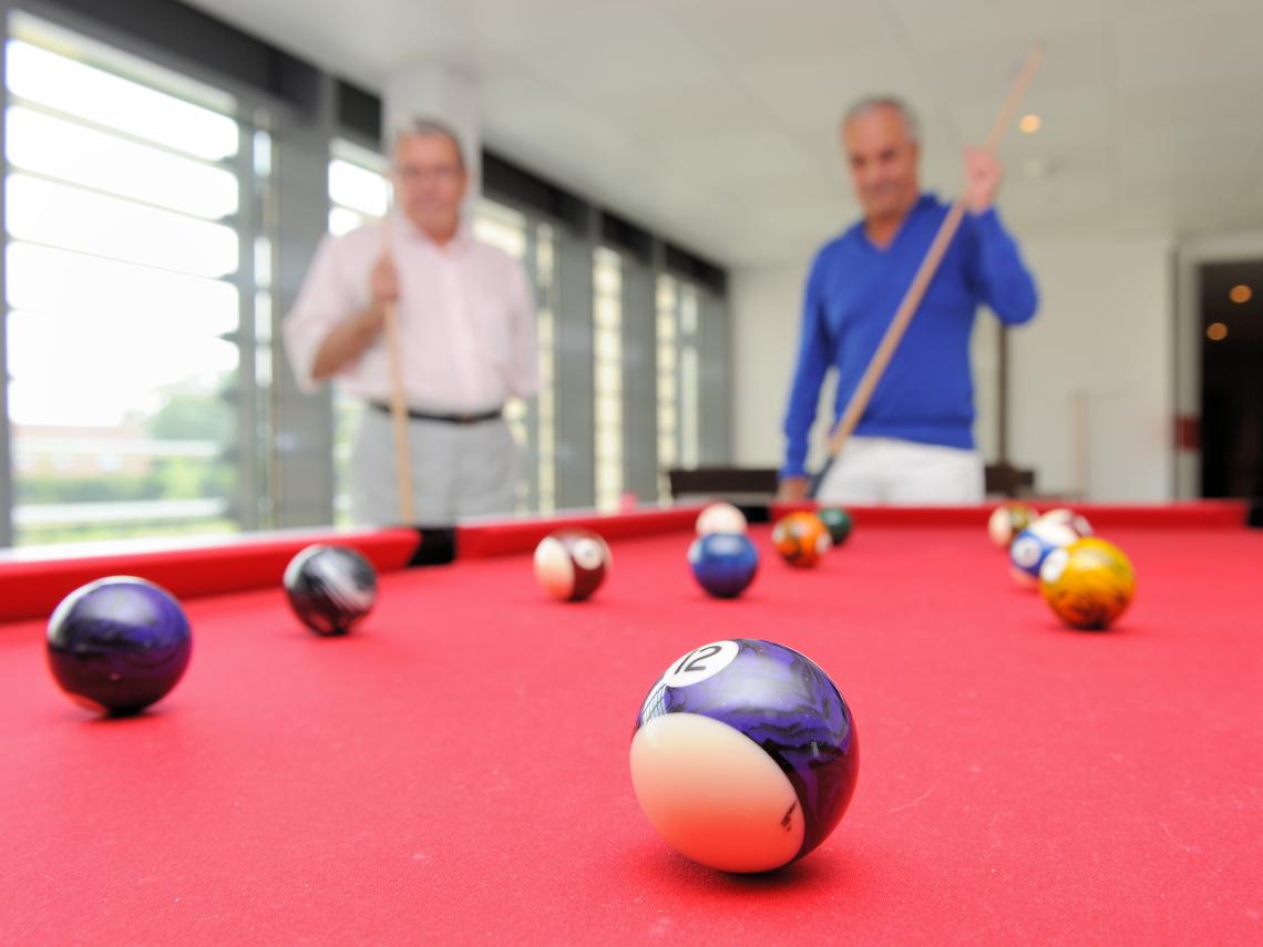 Résidence Seniors Les Girandières de Chanteloup-En-Brie : Billard
