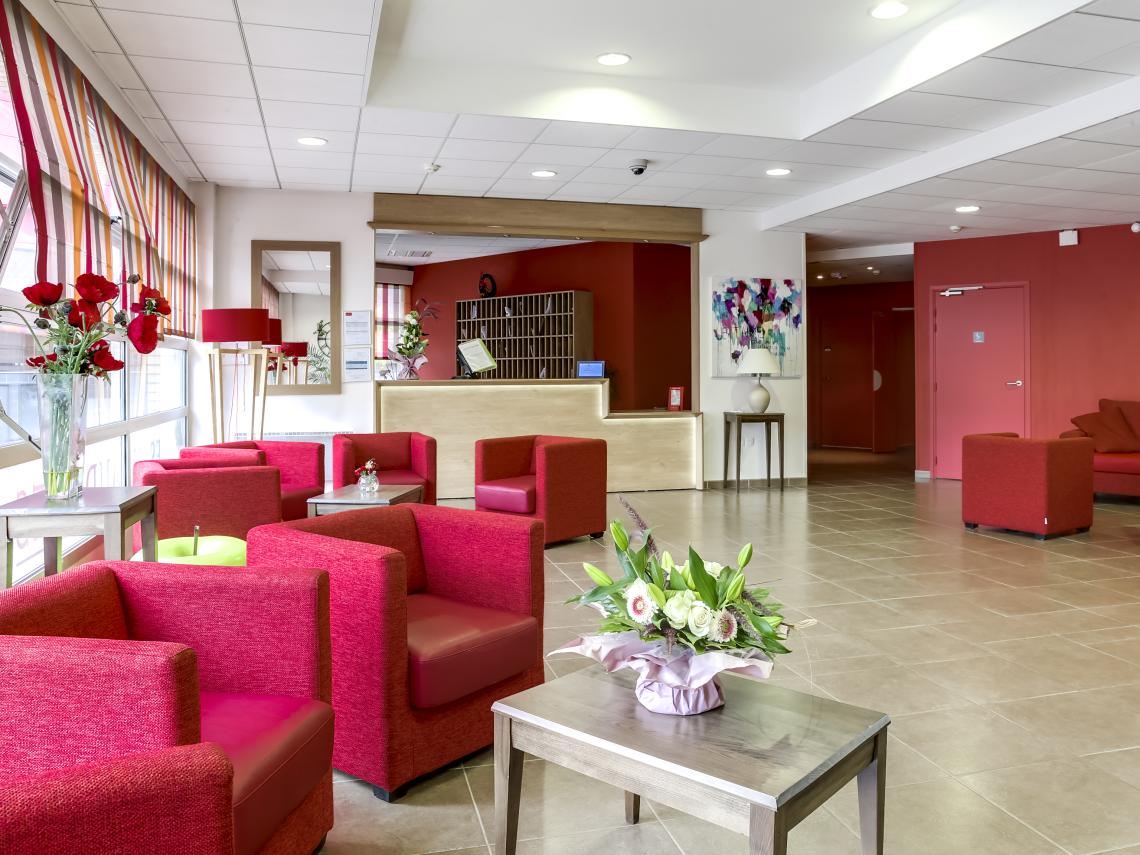 Résidence Senior Les Girandières de Valenciennes : Hall d'accueil