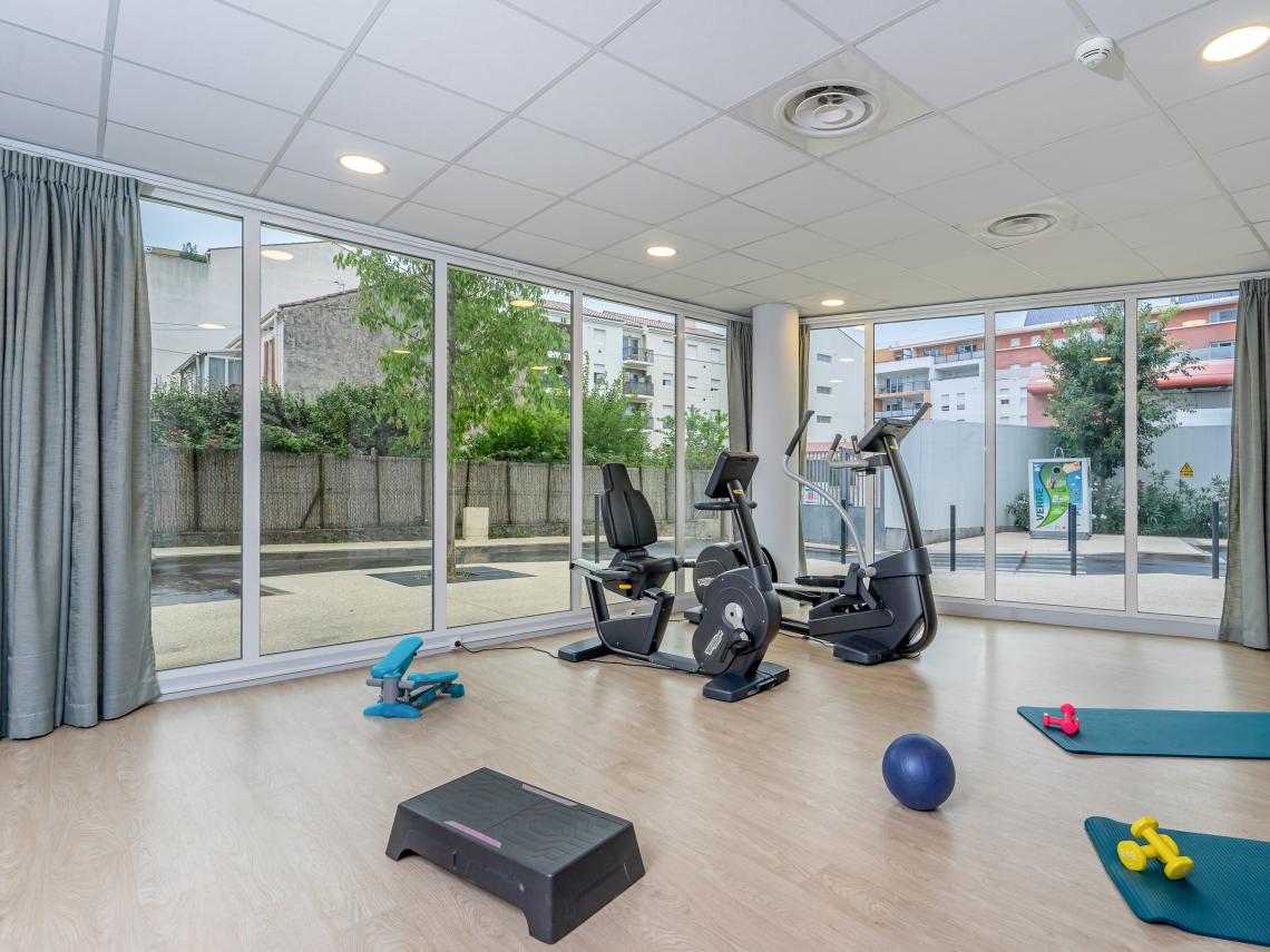 Résidence Seniors Les Girandières La Seyne sur Mer : Salle fitness