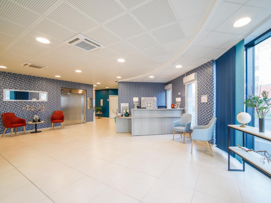 Résidence Seniors Les Girandières Nantes : Hall d'accueil