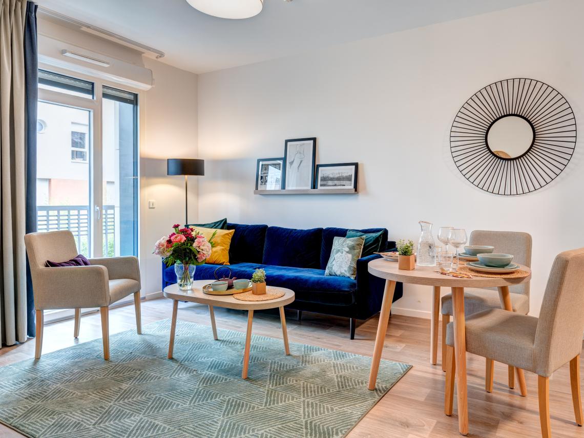 Résidence Seniors Les Girandières de Saint-Ouen : Appartement deux pièces aux Girandières de Saint-Ouen