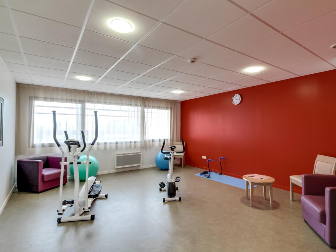 Résidence Seniors Les Girandières de Tarbes : Salle de fitness