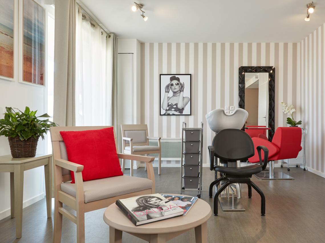 Résidence Seniors Les Girandières de Perpignan : Salon de coiffure