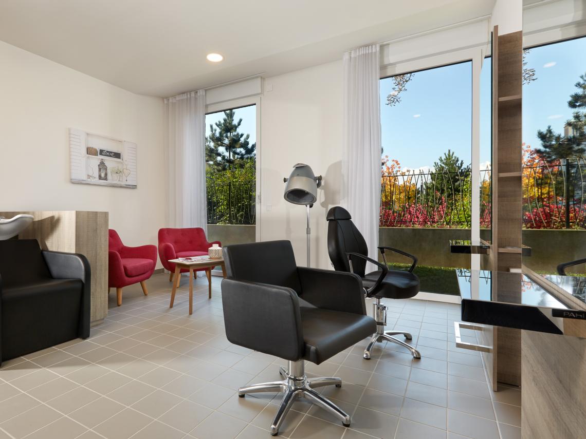 Résidence Seniors Les Girandières de Mulhouse : Salon de coiffure