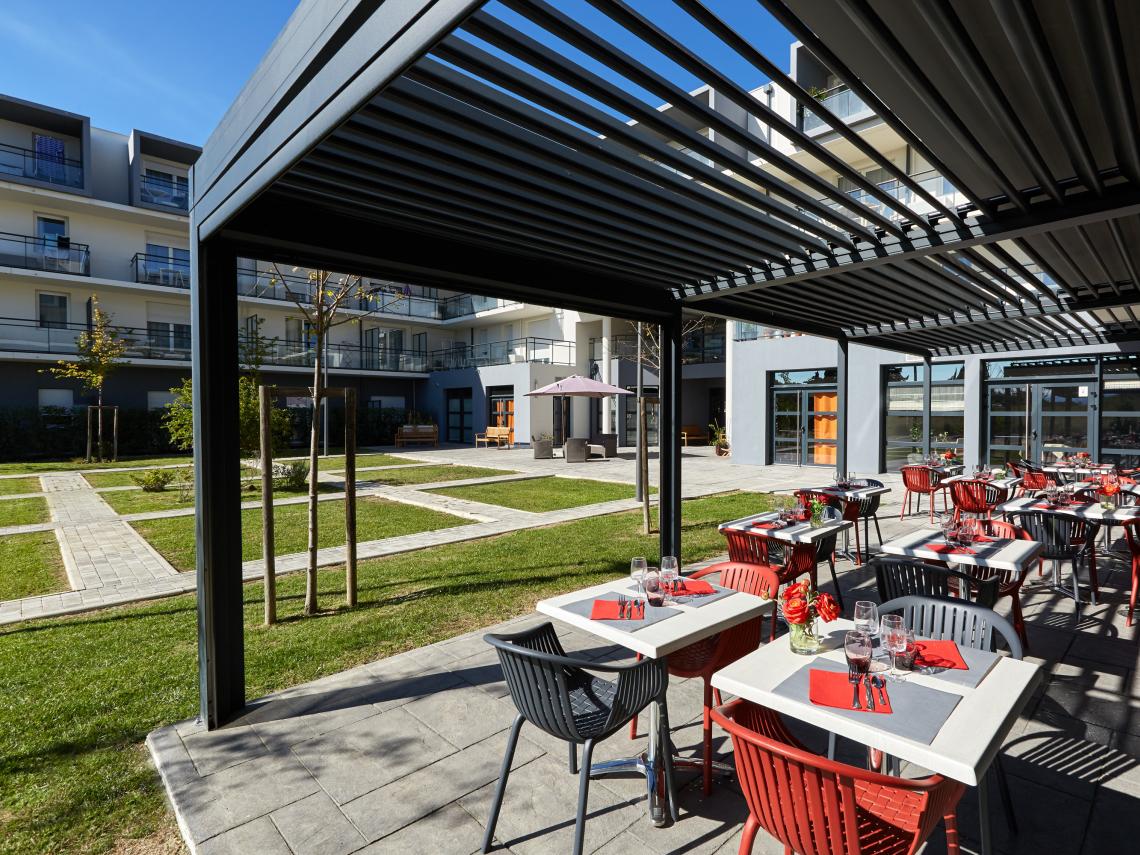 Résidence Seniors Les Girandières de Perpignan : Terrasse