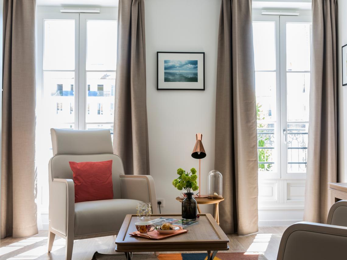 Résidence Seniors Palazzo Marseille : Appartement deux pièces, salon