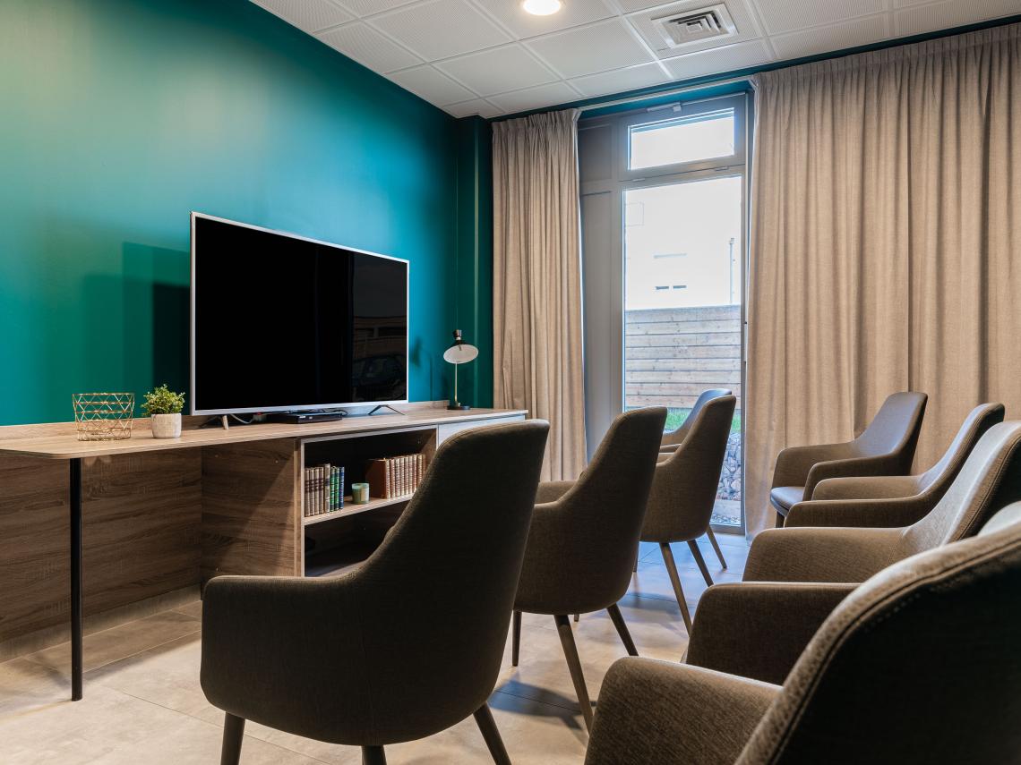 Résidence Seniors Les Girandières Logelbach-Wintzenheim (Colmar) : Espace télévision