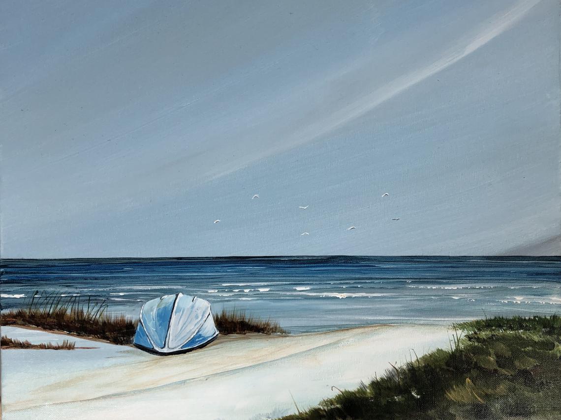 : Exposition peinture résidence seniors St Sulpice de Royan (17)