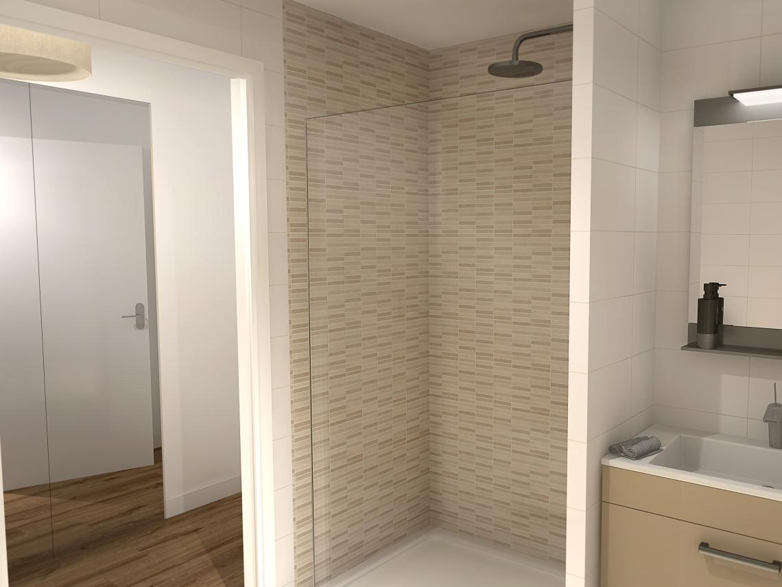 Residence Happy Senior Passage de l'Arsenal : Salle de bain
