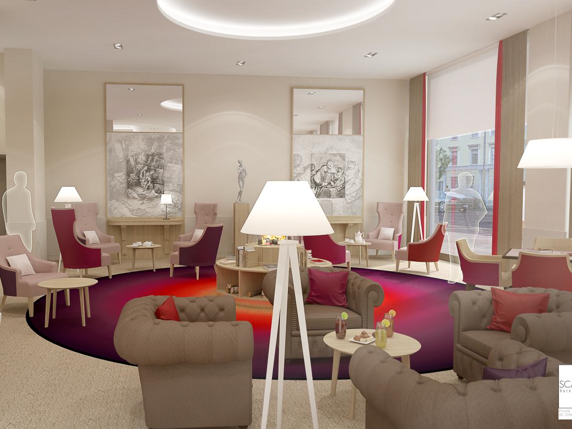 Residence Happy Senior Passage de l'Arsenal : Salon