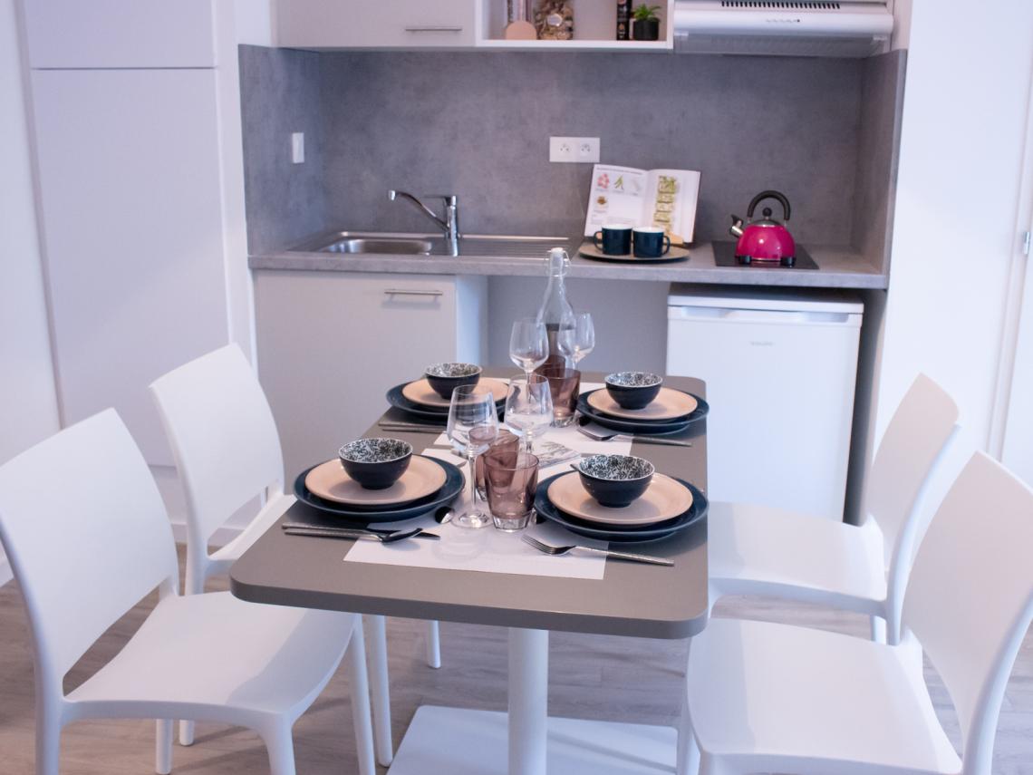 Résidence Espace & Vie - Pornichet : Cuisine appartement