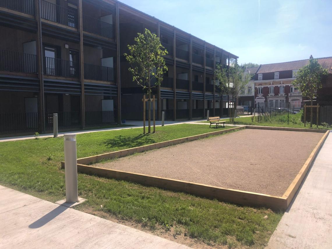 Résidence MOBICAP de Liévin : Parc intérieur