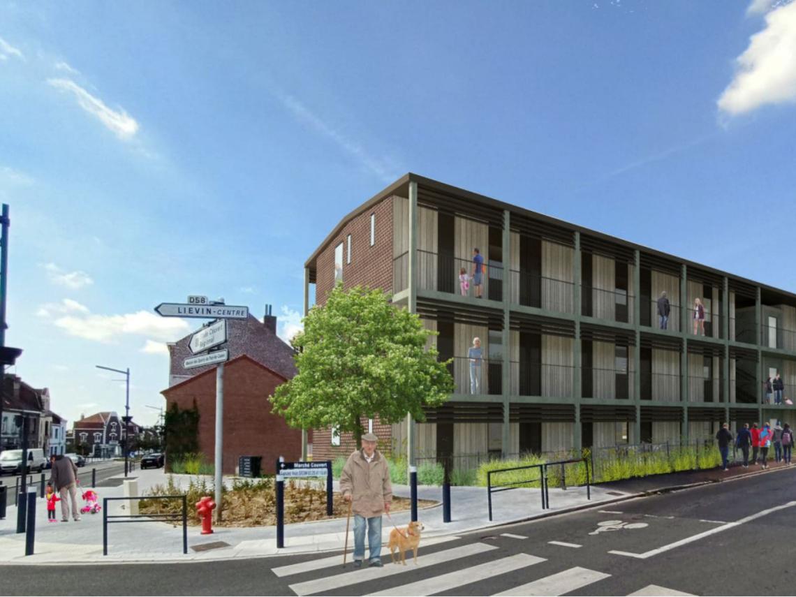 Résidence MOBICAP de Liévin : Immeuble LE CELESTE à Liévin