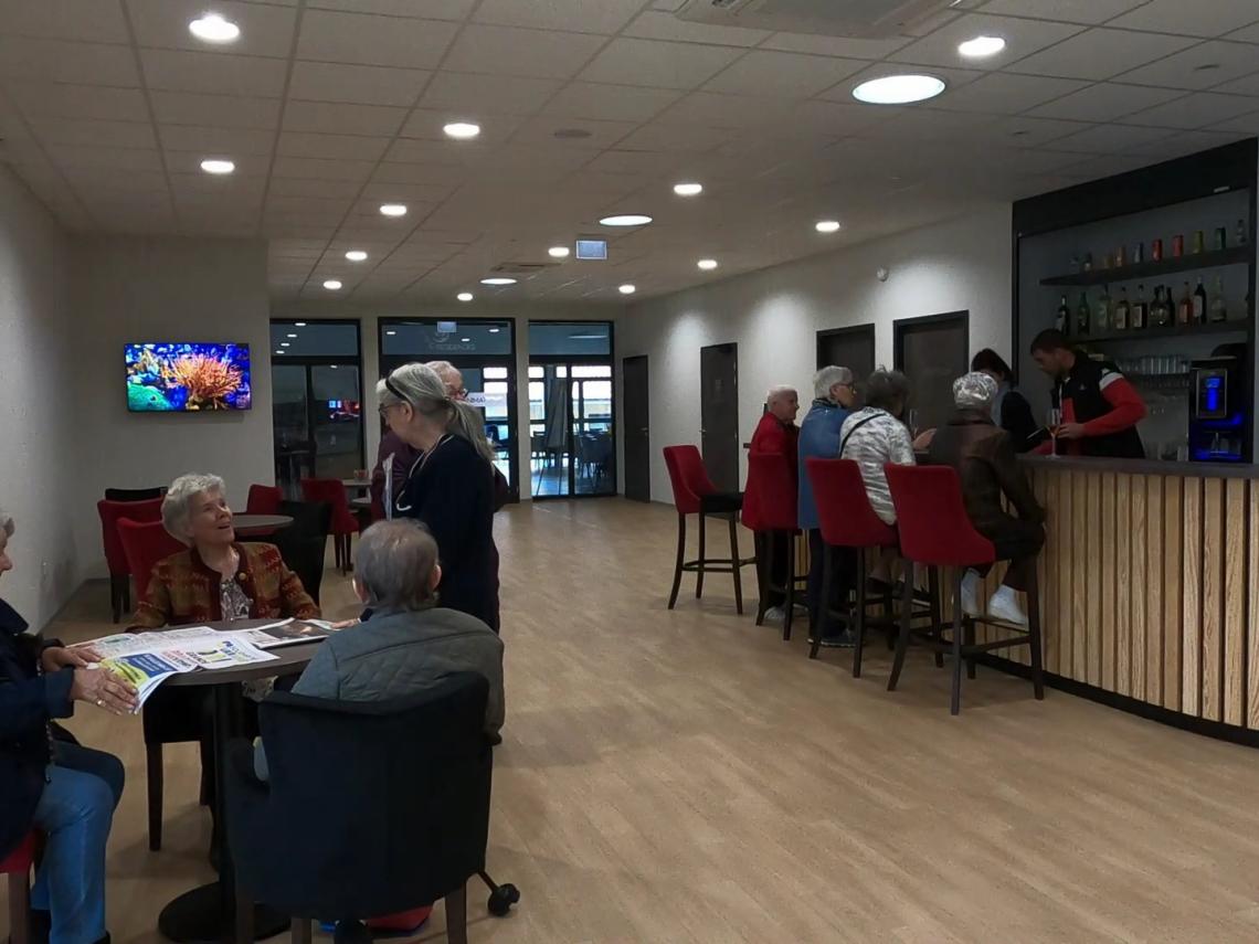 Résidence Services Séniors de Montignac-Lascaux : l'espace Bar/Accueil