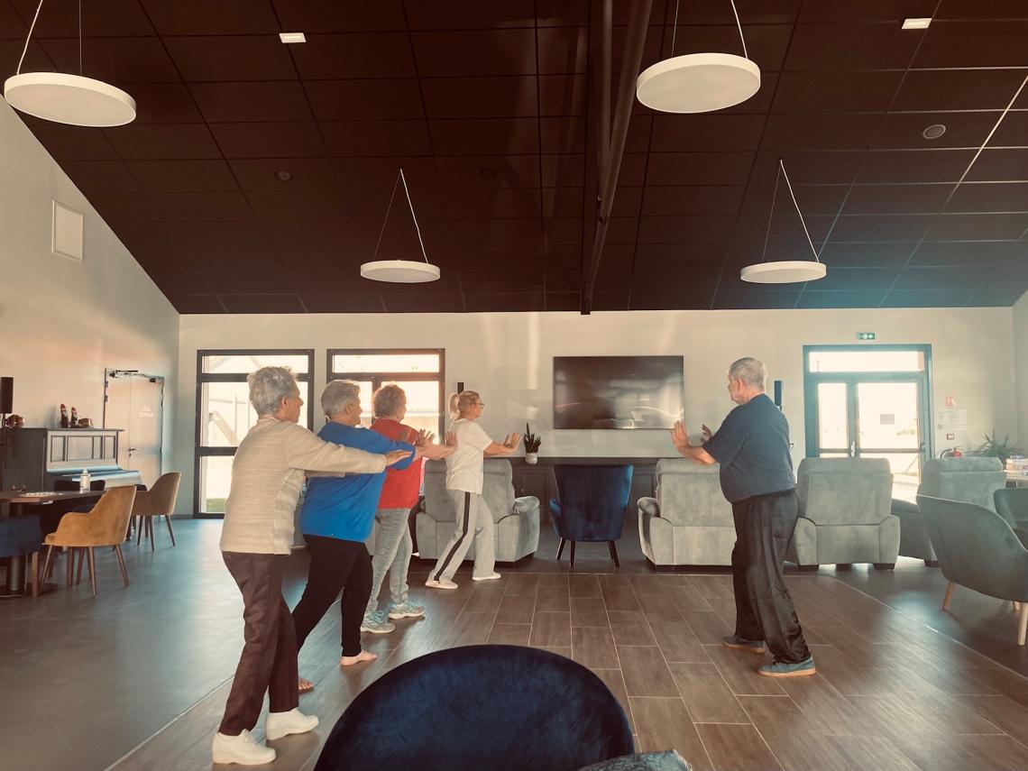 Résidence Services Séniors de Montignac-Lascaux : Tai chi