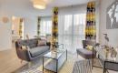 Résidence Seniors Les Girandières de Saint-Malo : Appartement deux pièces, salon