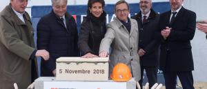 Première pierre posée pour la future résidence senior  Les Essentielles de Nancy