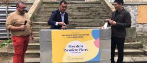 LAVAL : pose de la première pierre de la future Résidence Services Seniors Villa Beausoleil