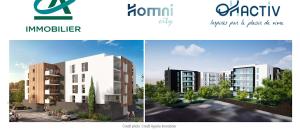 Crédit Agricole Immobilier et HomniCity posent la première pierre de SOLE et de la résidence services seniors Oh Activ à Donville-les-Bains