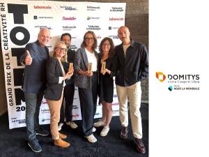  alt="DOMITYS récompensé au Grand Prix de la Créativité RH 2026 avec deux Prix d'Or"