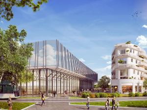 alt="L'écoquartier de Meudon-La-Forêt inauguré, avec entre autre une résidence services seniors opérée par STEVA sous la marque Villa Beausoleil"