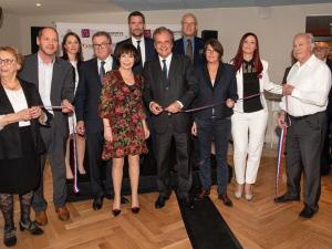 alt="MELUN : Inauguration de la résidence avec services pour SENIORS Domitys "LA COURTINE""