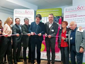  alt="Inauguration de la 11e résidence services seniors du groupe Espace & Vie à Libourne."