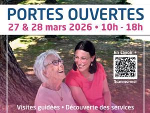  alt="Journées portes ouvertes dans les résidences seniors Les Résidentiels"