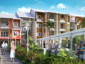  alt="Livraison de la première résidence senior Senioriales à l'Île de La Réunion, à Sainte Marie, au cœur de la nouvelle ville de Beauséjour"