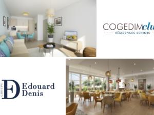 alt="Pose de la première pierre de la résidence seniors COGEDIM Club® au Touquet (62)"