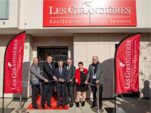 alt="Inauguration de la résidence services seniors Les Girandières à Bourgoin-Jallieu"