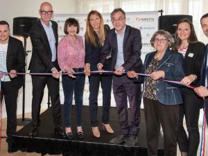  alt="Résidence Services Seniors à THORIGNÉ-FOUILLARD : Domitys inaugure la résidence LES COLOMBINES"