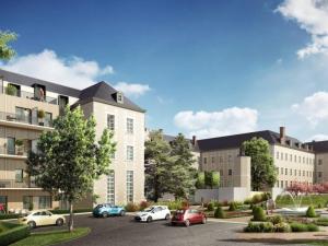  alt="Résidence senior Poitiers ; fin des travaux de la résidence résidence services seniors Les Jardins d'Arcadie de Poitiers"