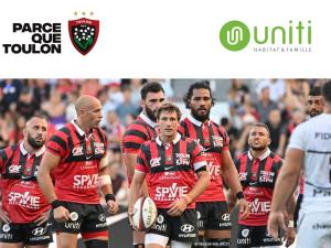  alt="UNITI devient un des partenaires majeurs du RUGBY CLUB TOULONNAIS"