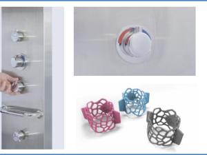  alt="Une colonne de douche adaptée aux salles de bain des Seniors"