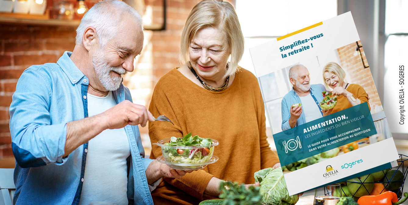 OVELIA et Sogeres co-éditent un livre blanc dédié à l'alimentation des seniors