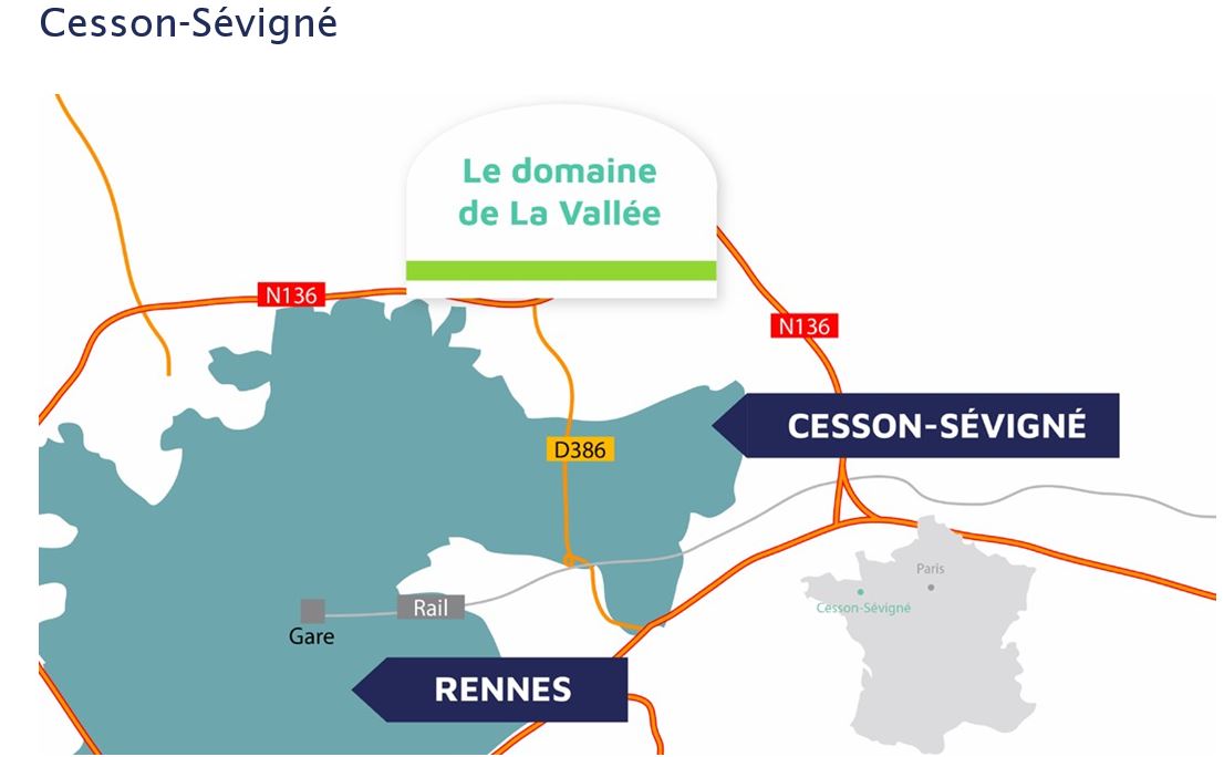 Résidence Senior Les Babadines de Cesson-Sévigné (proximité Rennes)