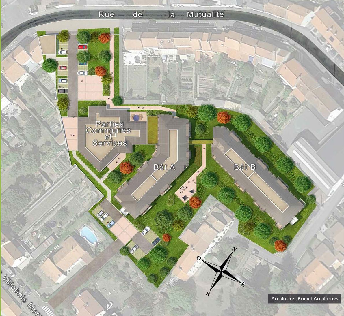 Résidence Senior Les Girandières Les Jardins de La Moine - CHOLET